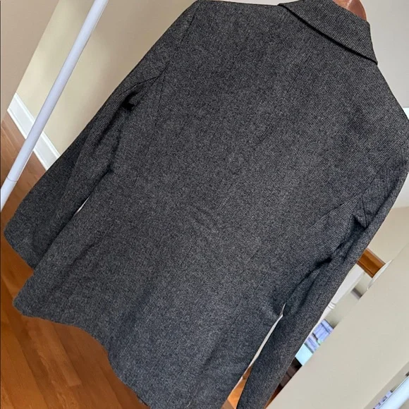 ZARA wool blend herringbone blazer - Picture 9 of 9